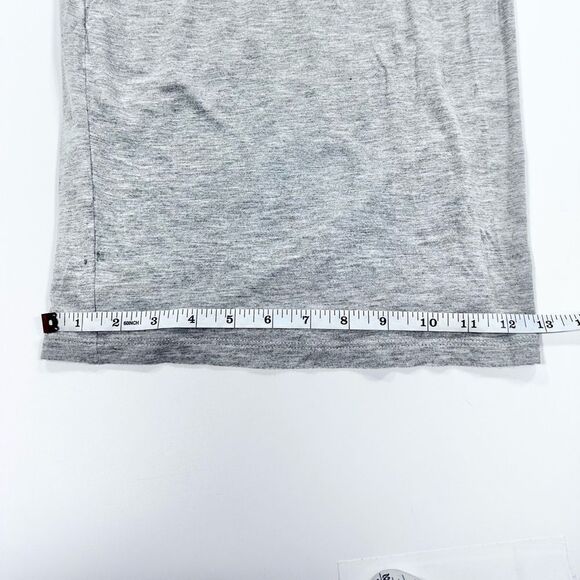 B.L.Q. grey bodycon midi length long sleeve stretch contour dress 0 - Picture 11 of 11